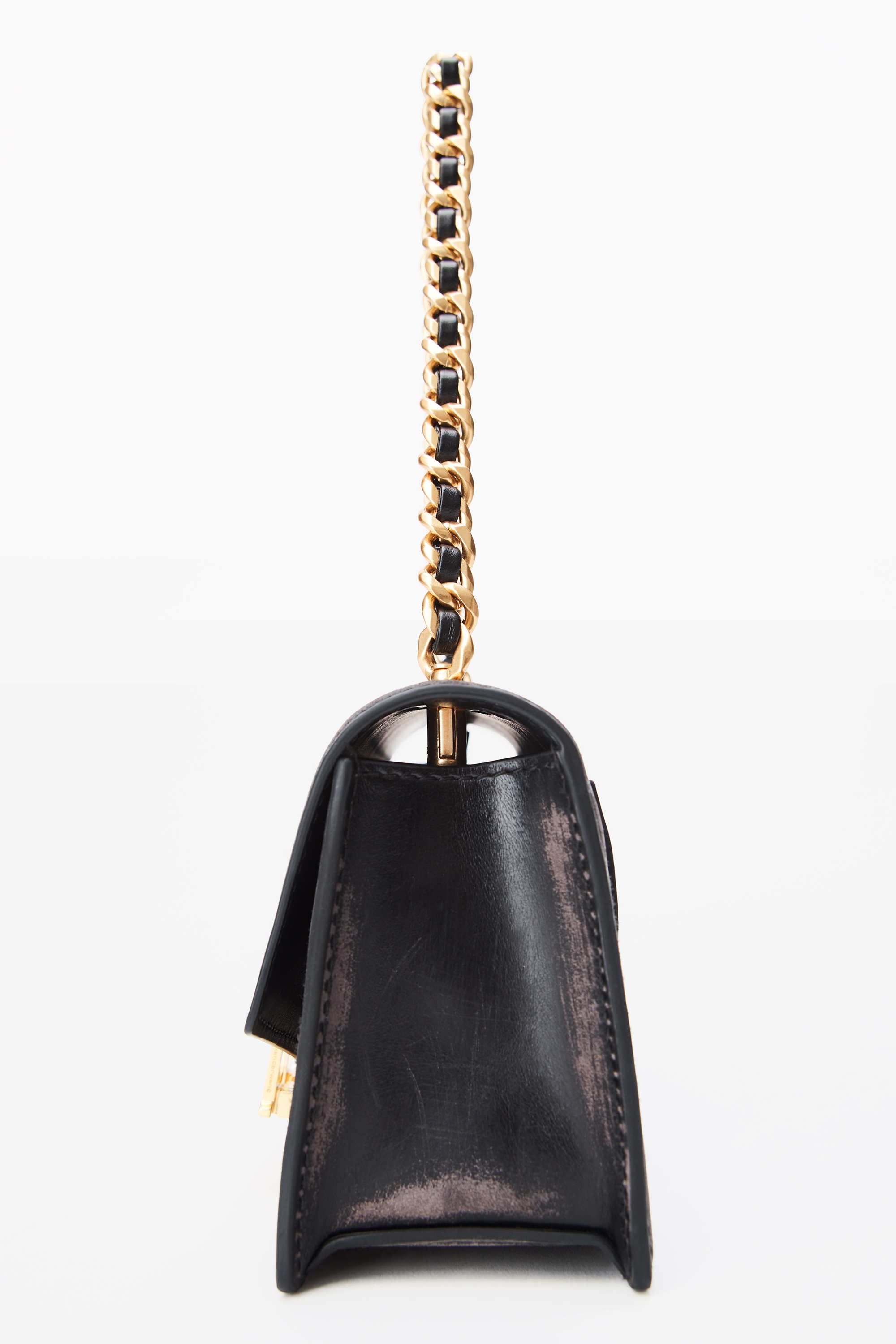 W LEGACY MINI BAG IN DISTRESSED LEATHER - 5