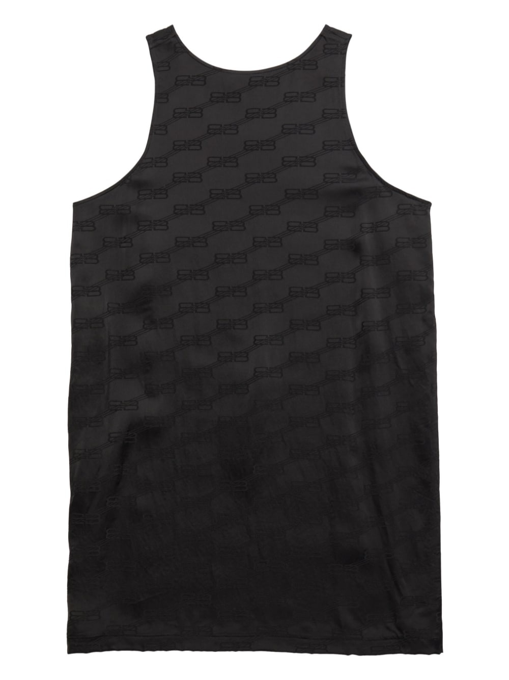monogram sleeveless top - 6