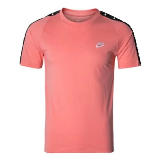 Nike Sportswear Swoosh Logo Sports Short Sleeve Pink BQ0025-668 - 1
