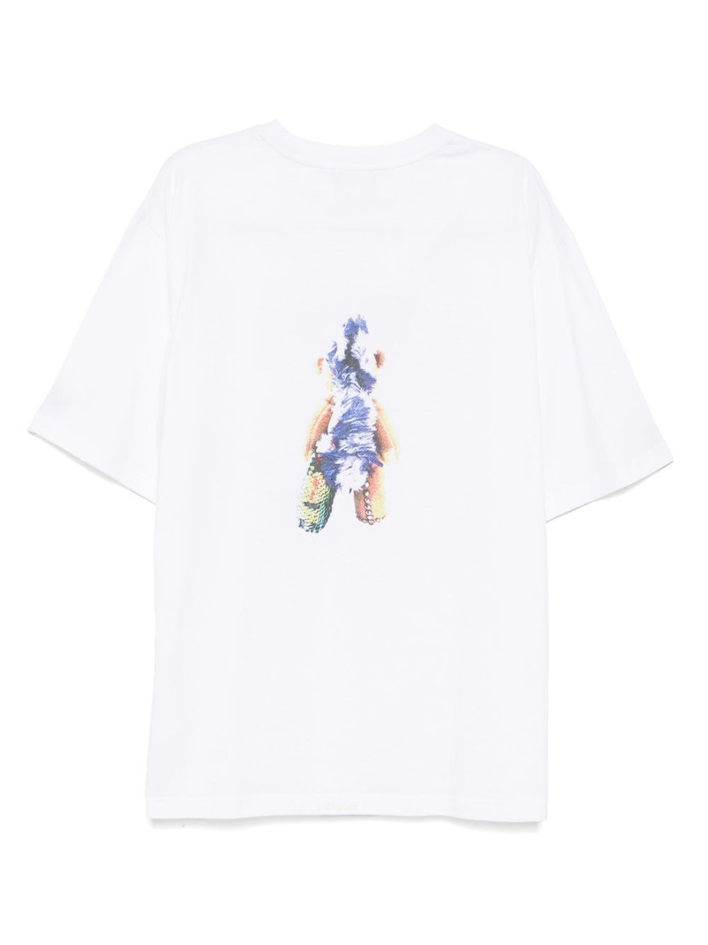 We11done graphic print T-shirt outlook