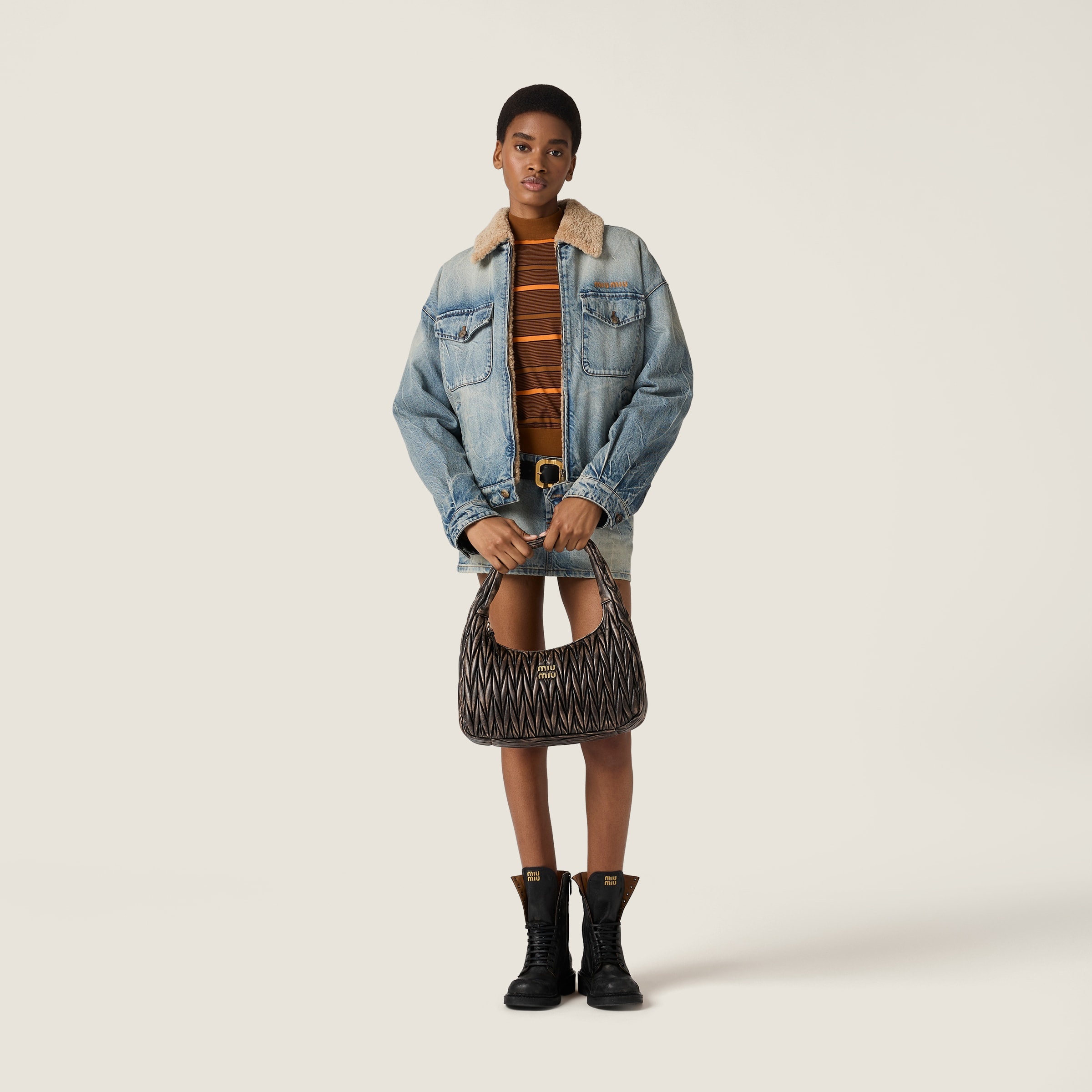 Wander matelassé nappa leather bag - 2