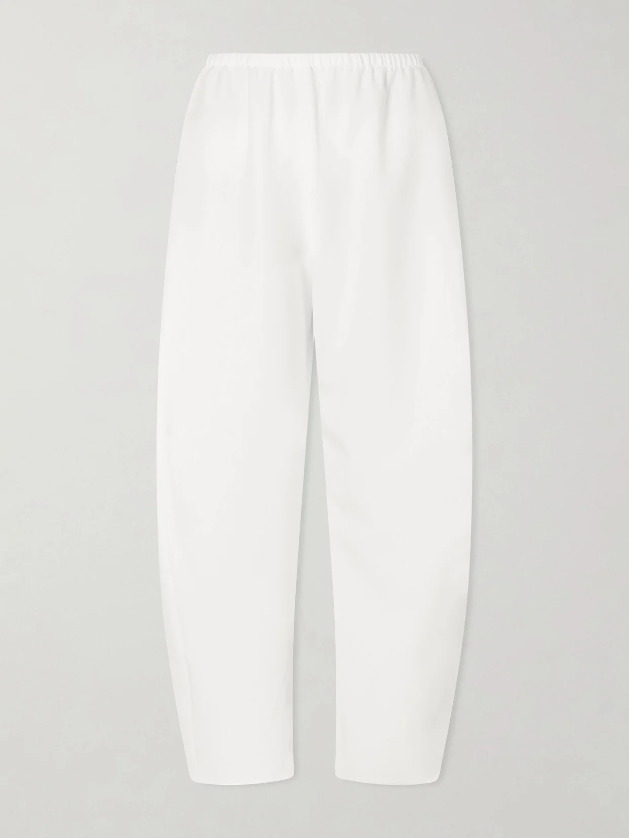 Colby Recycled-crepe Barrel-leg Pants - 1