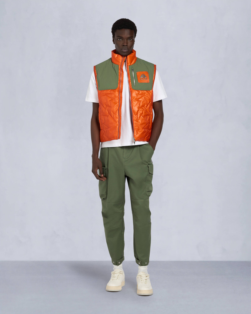 MOOSE KNUCKLES LEAF QUILT ICON VEST outlook