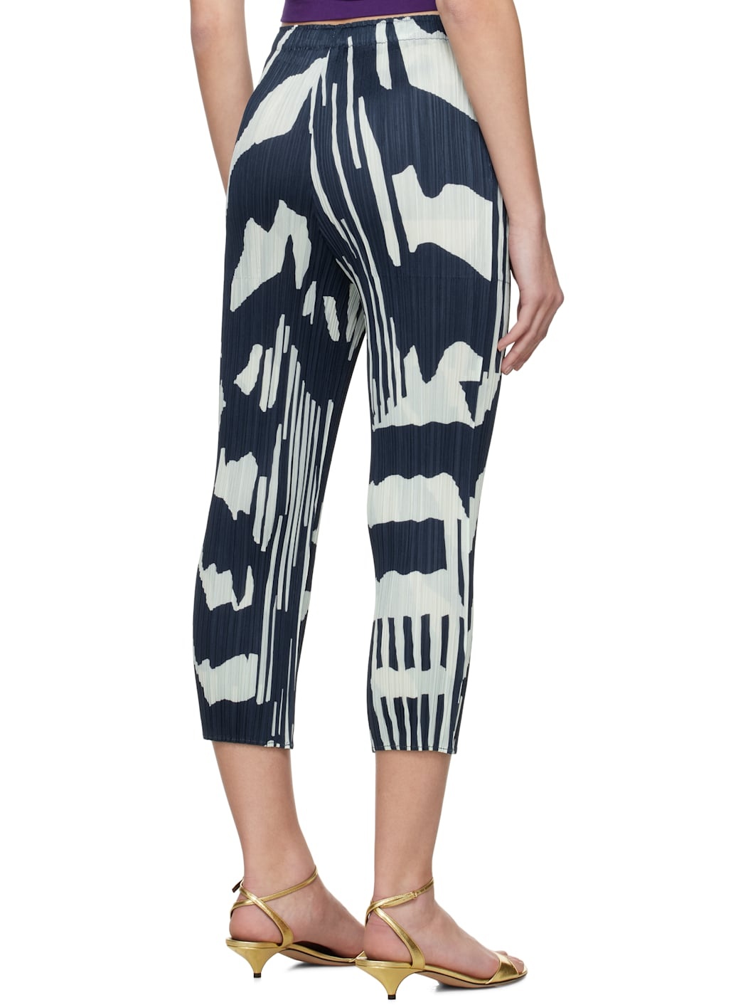 Navy & Blue Refraction Trousers - 3