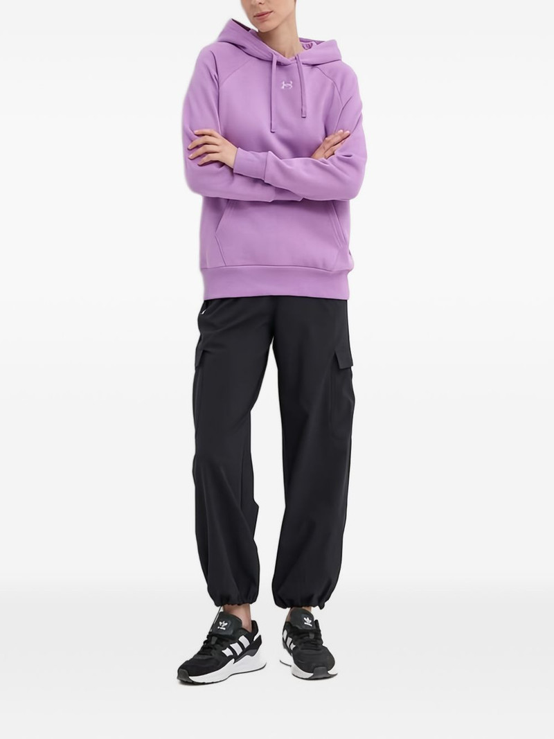 Under Armour Rival drawstring kangaroo-pocket hoodie outlook