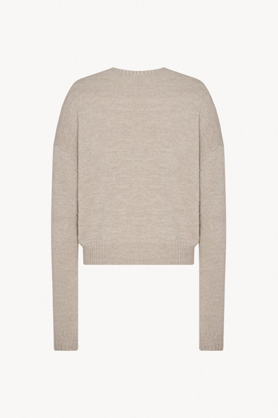 The Row Gary Top in Virgin Wool and Linen outlook