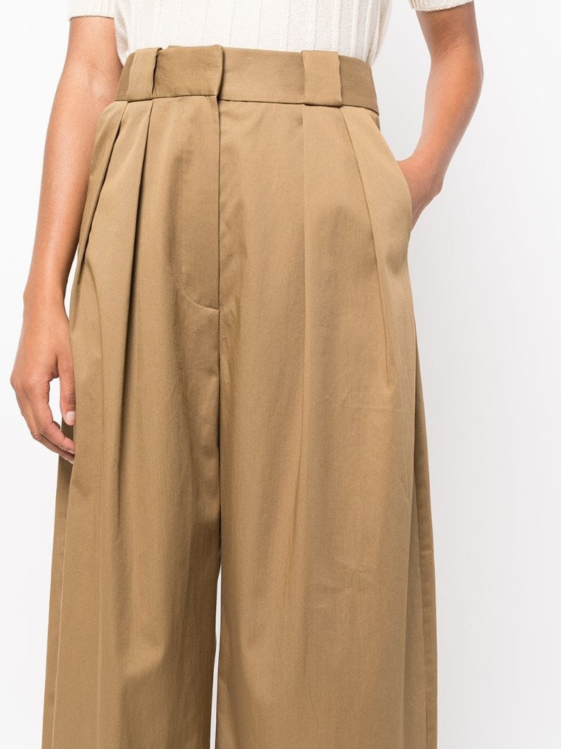 wide-leg trousers - 5