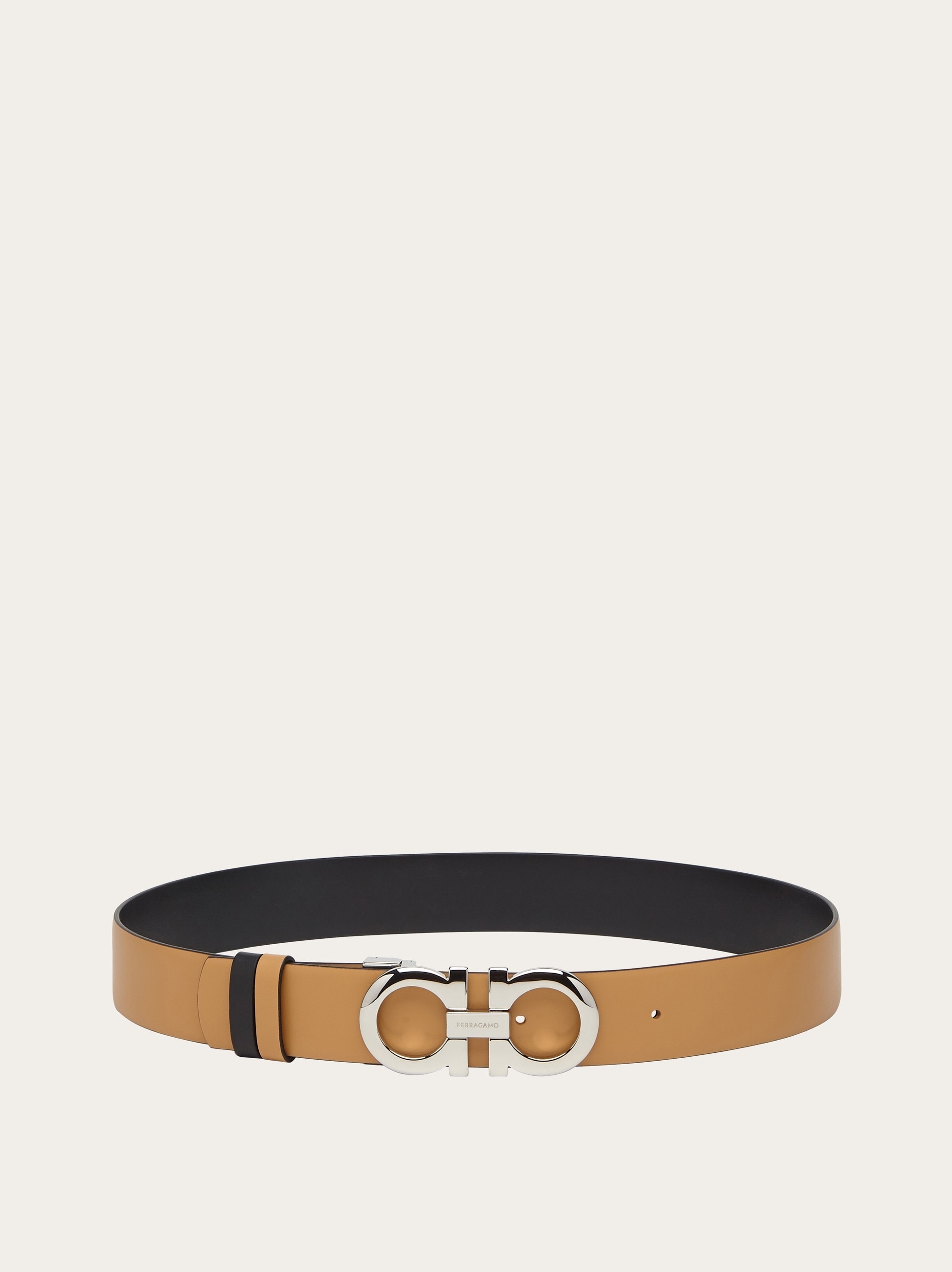 Reversible and adjustable Gancini belt - 3