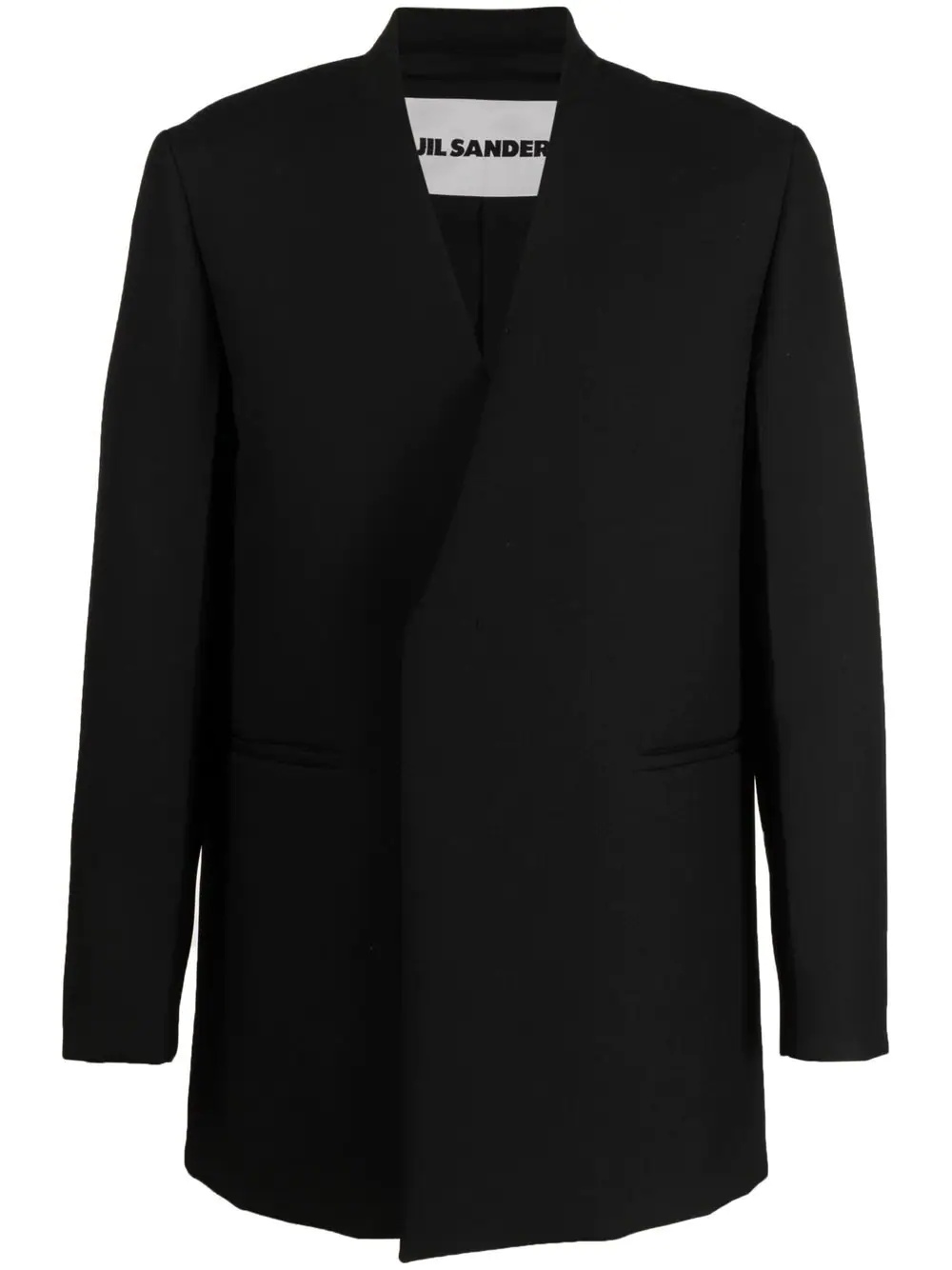 double-breasted tailored blazer - 1