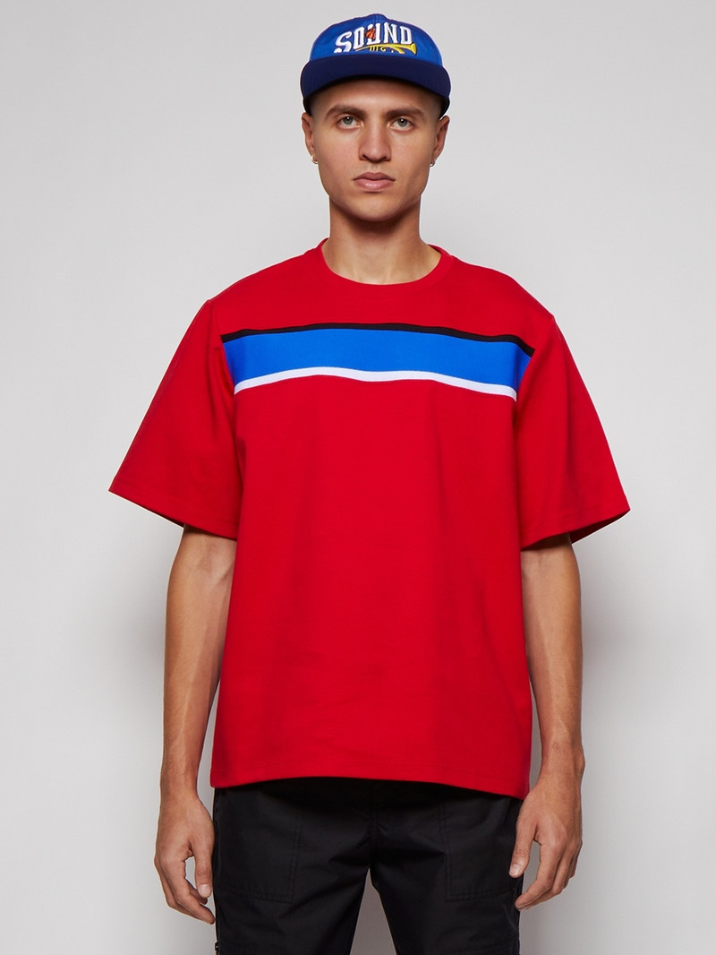Striped T-shirt Red And Blue 3
