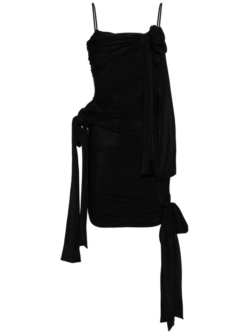 square-neck sleeveless dress 1