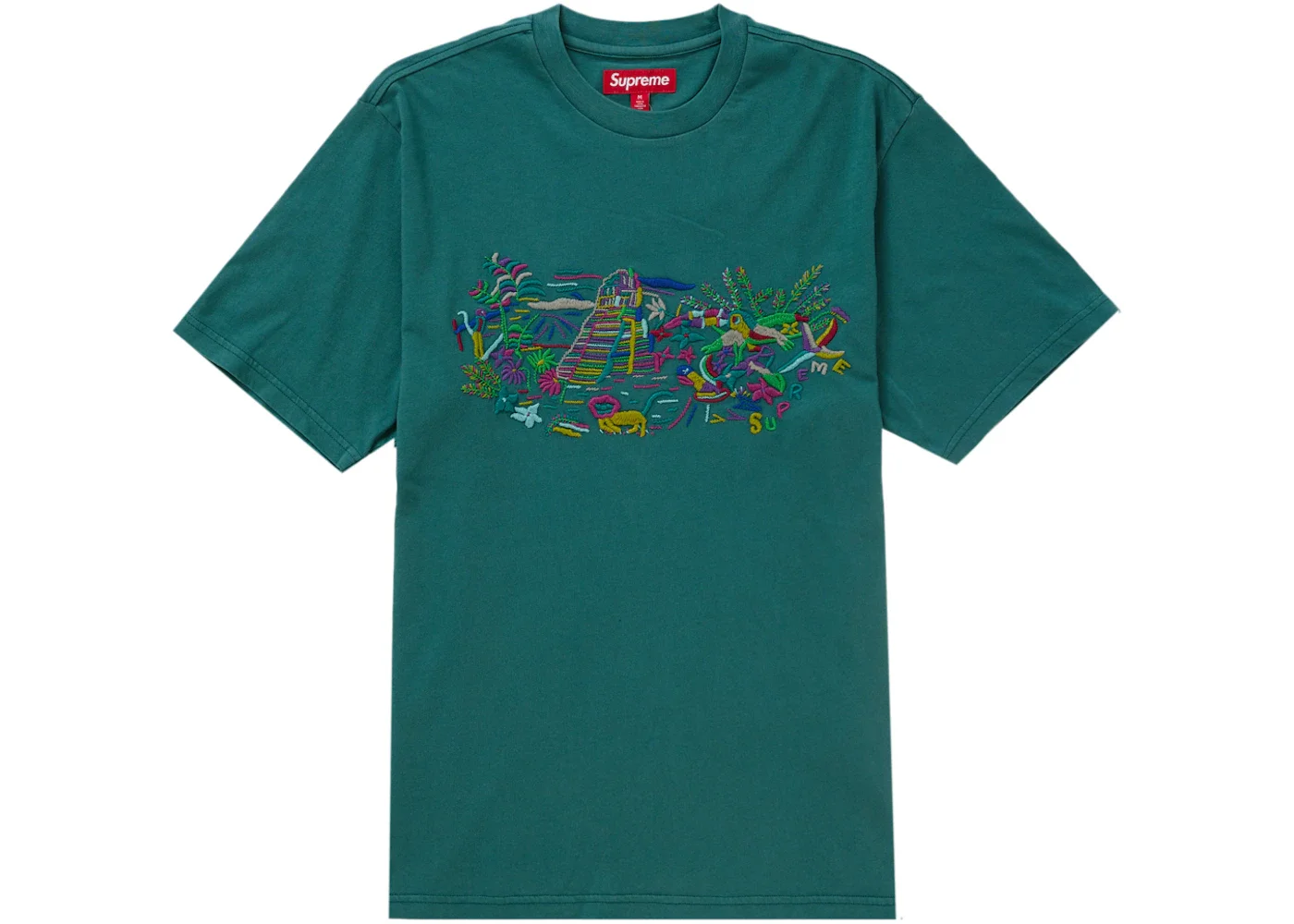 Supreme Machu Picchu S/S Top Teal - 1