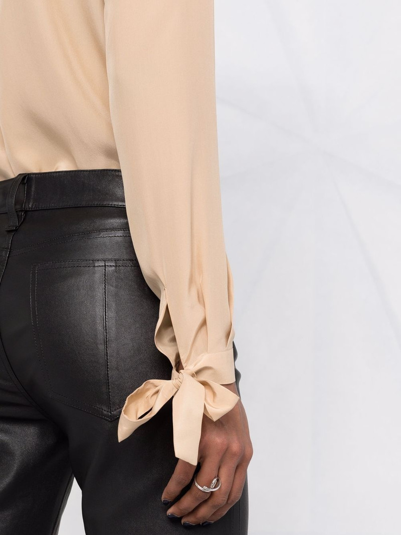 long-sleeve silk shirt 5