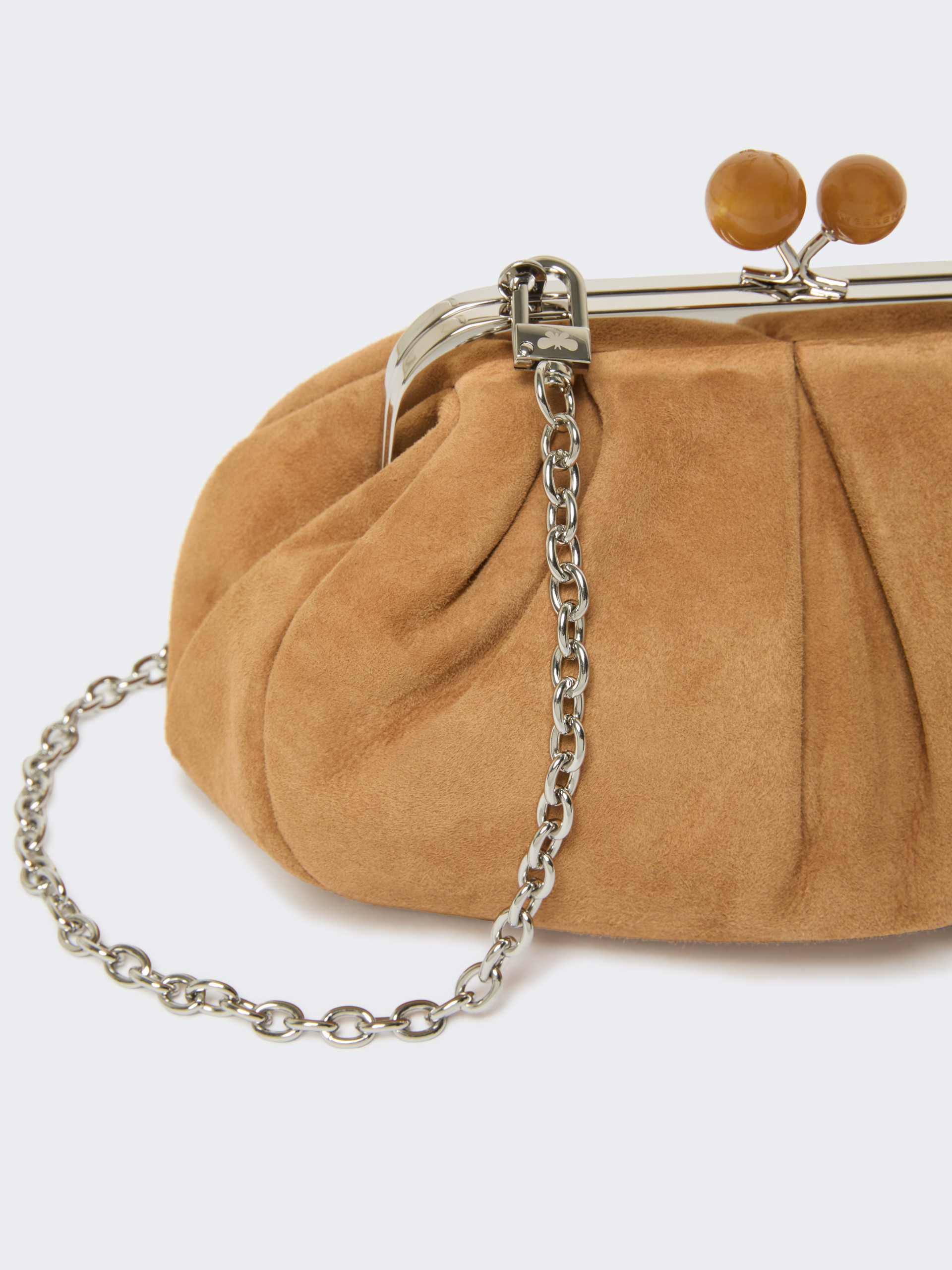 VALOIS Small suede Pasticcino Bag - 4