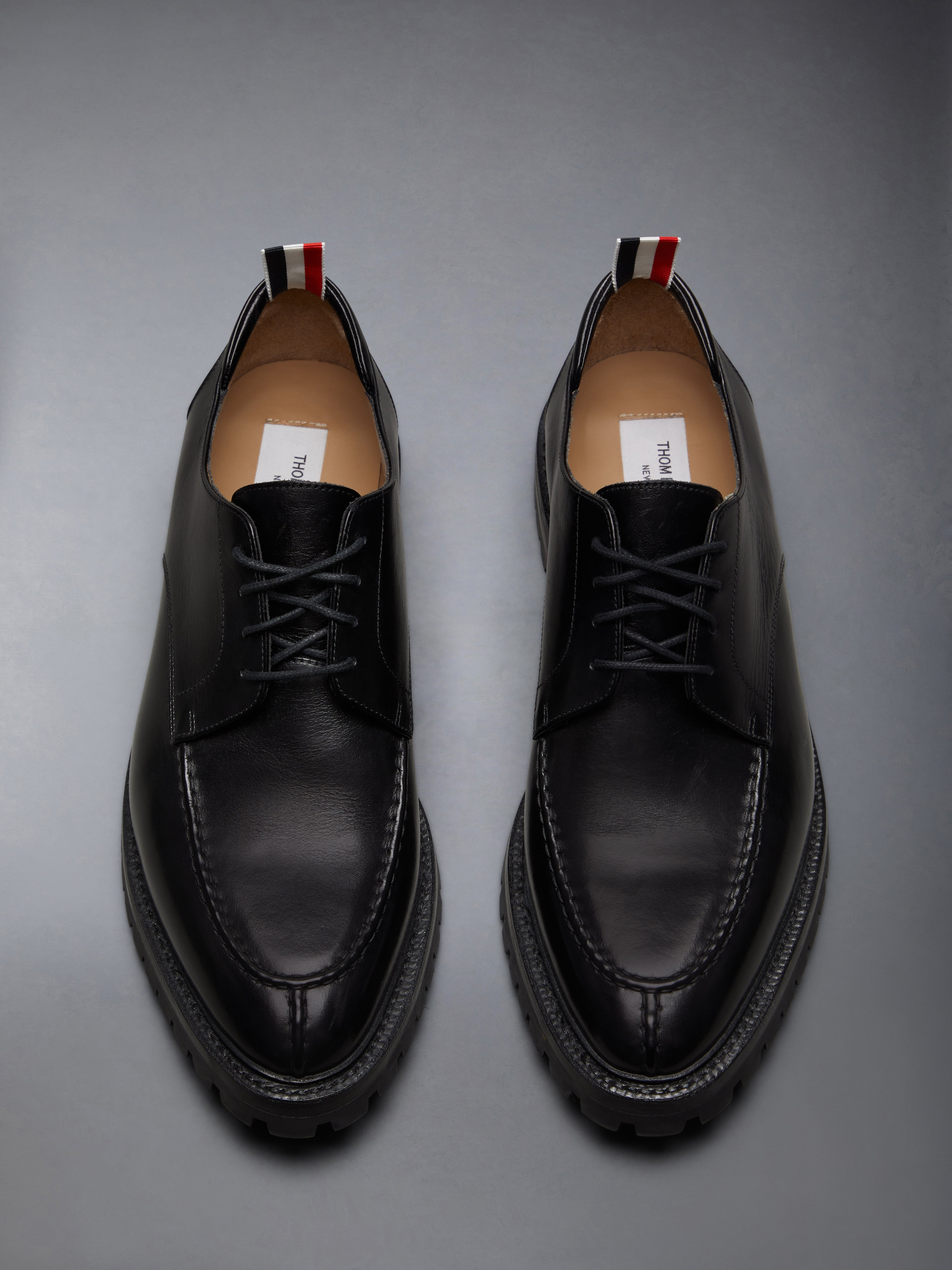 Classic Calf Commando Sole Apron Stitch Derby - 5