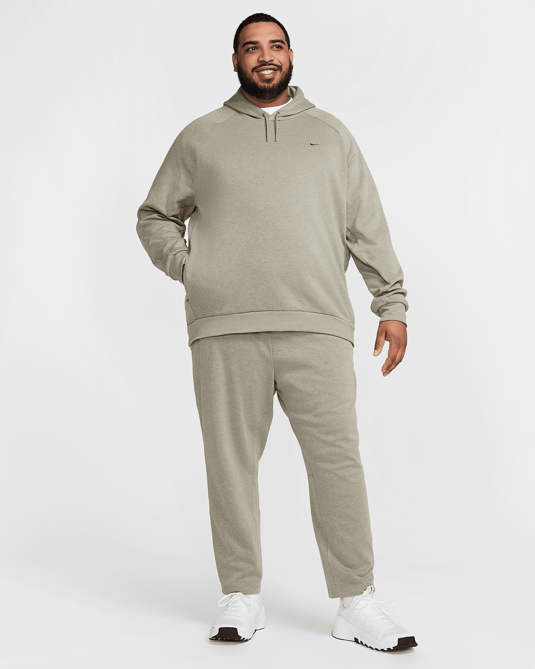 Nike Primary Fleece Men's Dri-FIT UV Pullover Performance Hoodie - 17