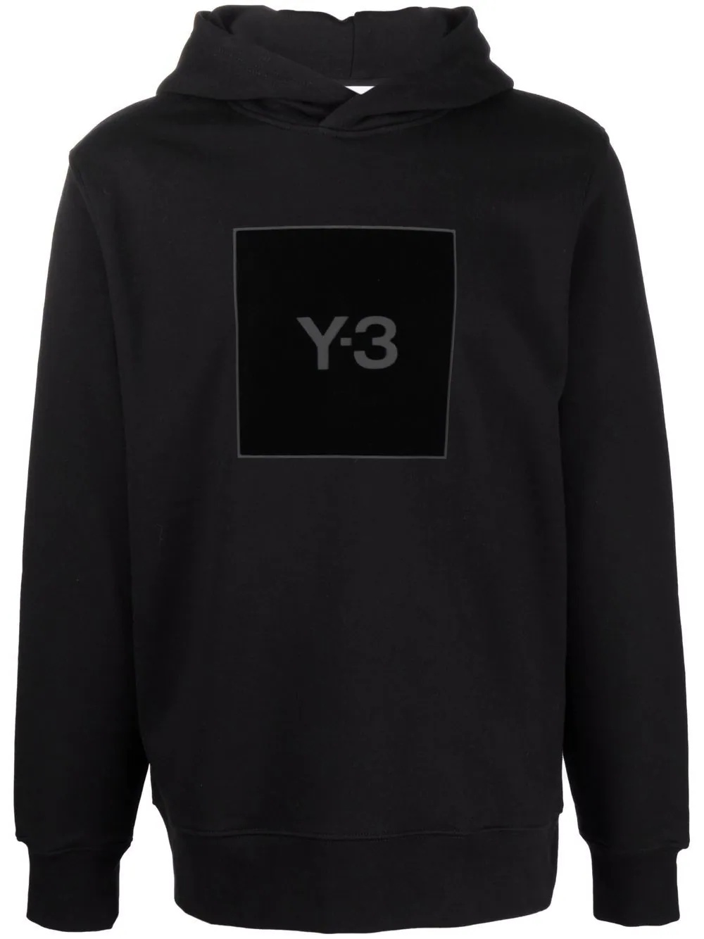 logo-print hoodie - 1