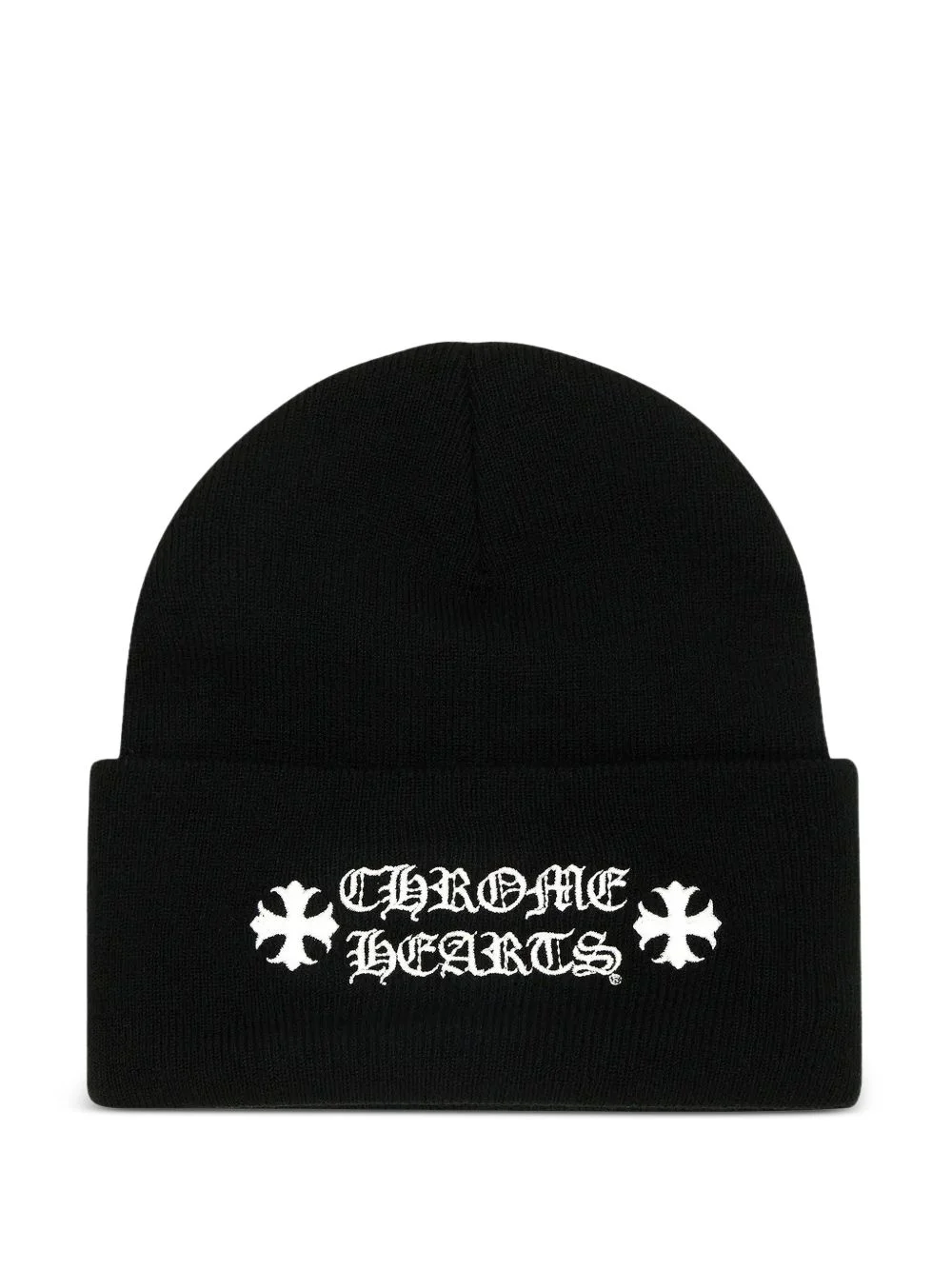 logo-embroidered beanie - 1