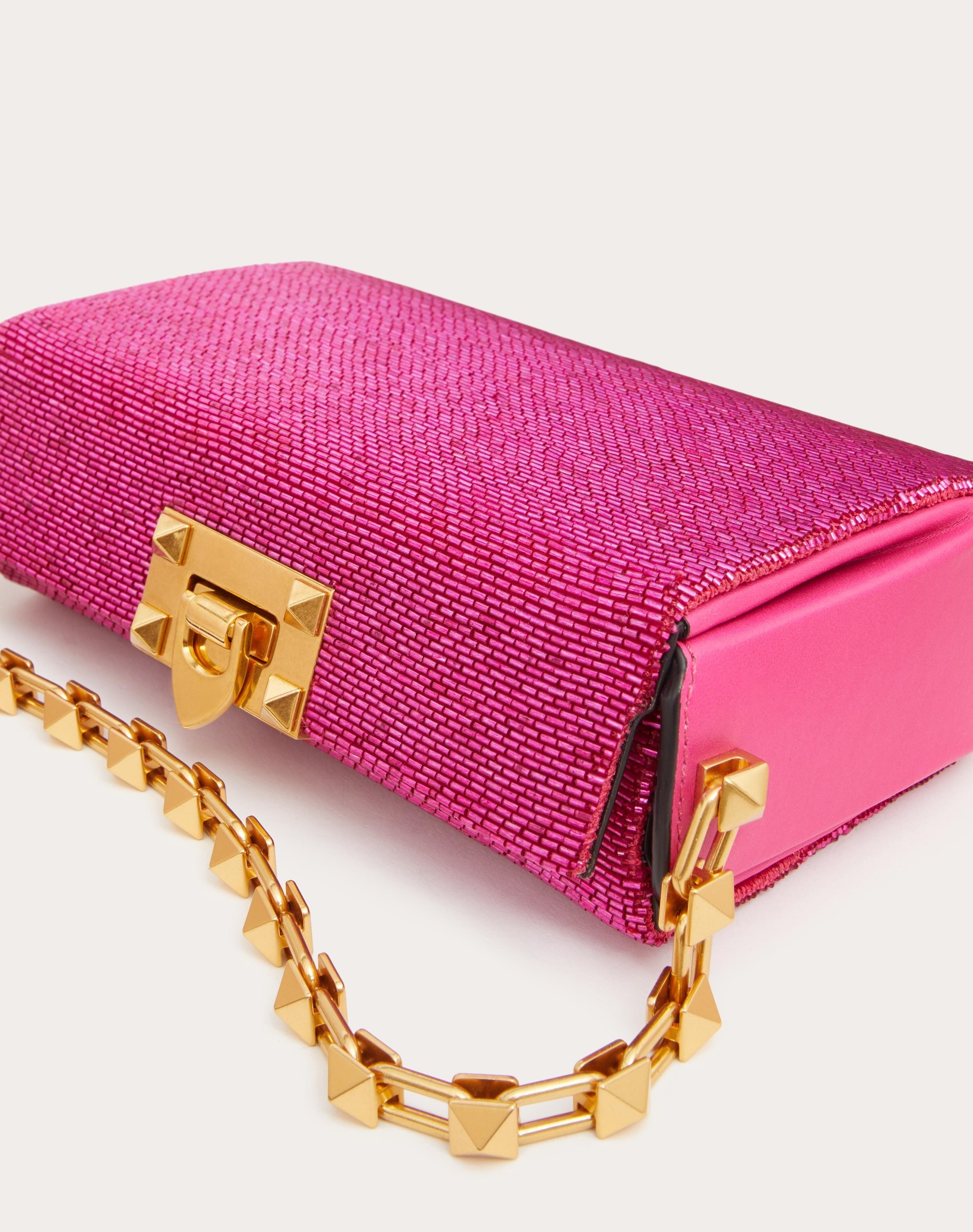 EMBROIDERED CARRY SECRETS CLUTCH - 4