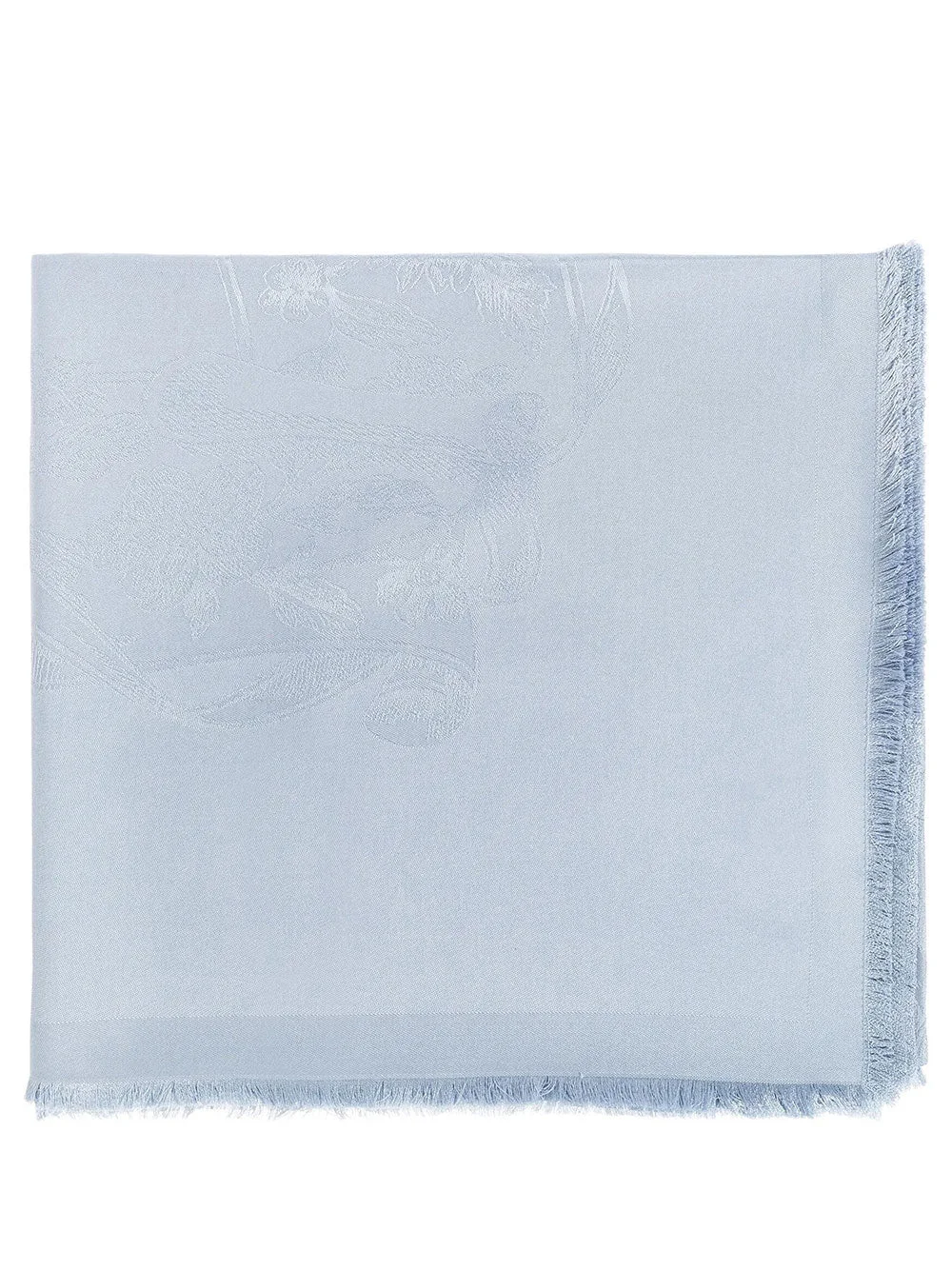 Ferragamo Women Sl Pergamen Silk Jacquard Shawl - 1