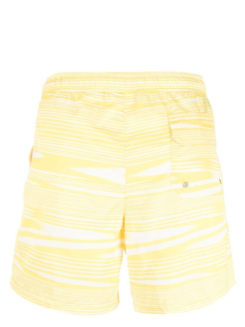 Missoni artist stripe-print swim shorts outlook