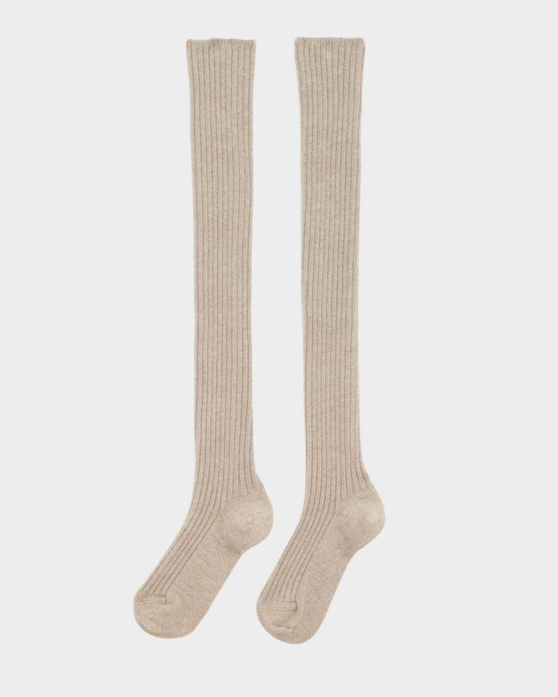 Overknee Socks - Recycled Cashmere Rib 7
