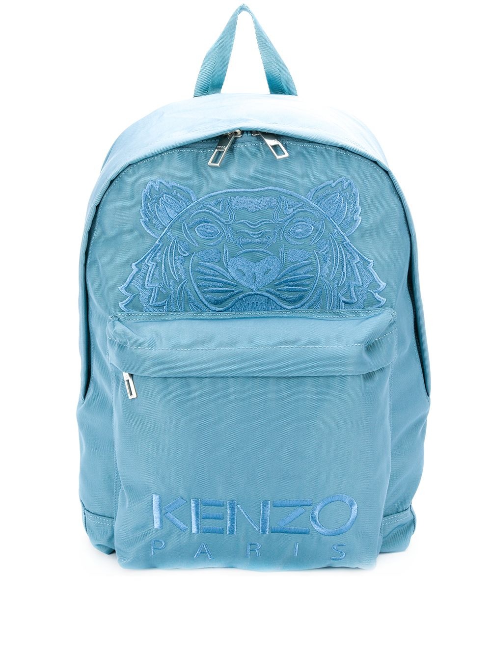 Tiger-embroidered backpack - 1