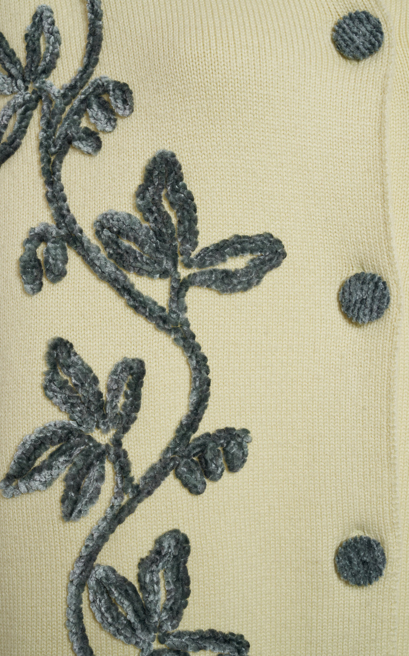 Wool-Blend Cardigan green 5