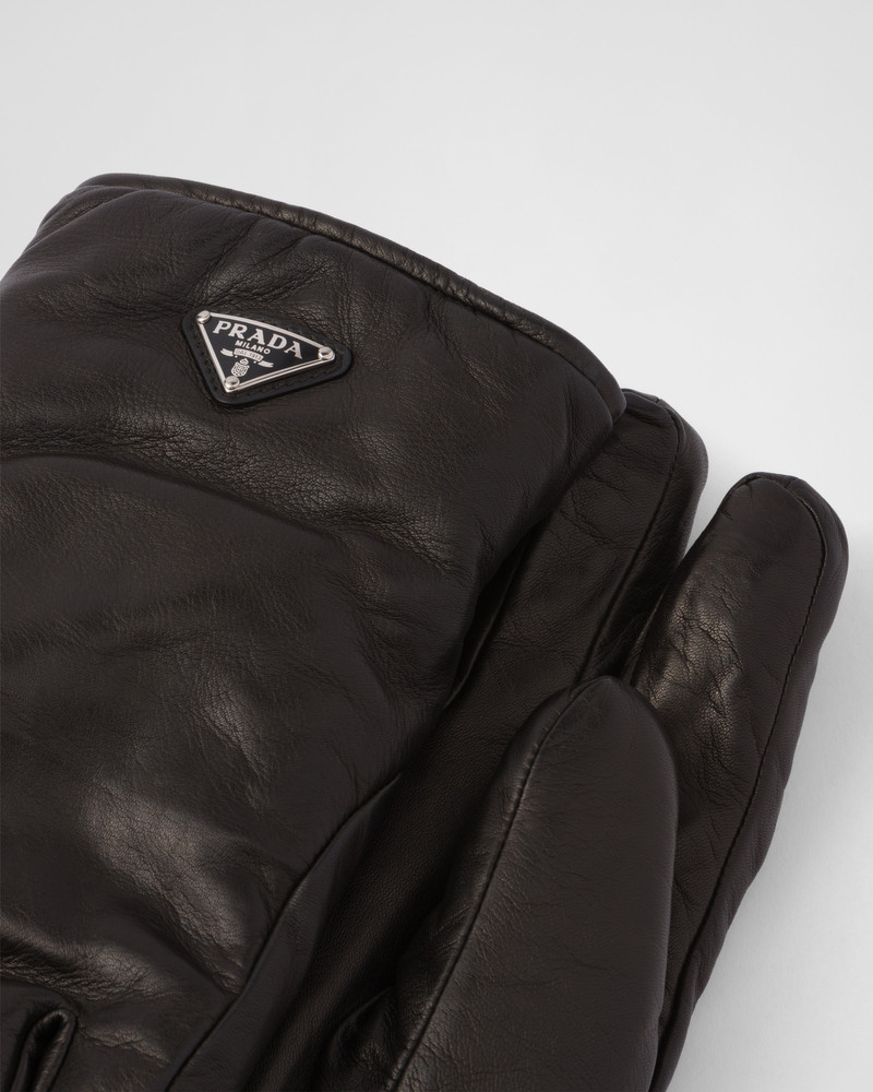 Nappa leather gloves 3