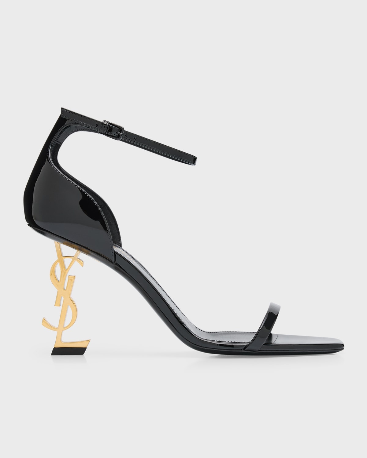 Opyum Patent YSL Ankle-Strap Sandals - 1