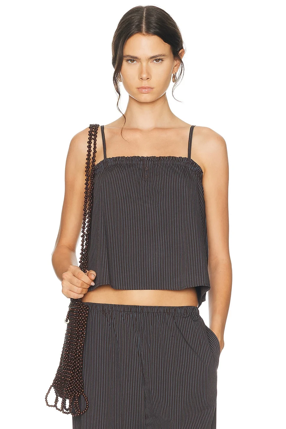Frill Placket Top - 1