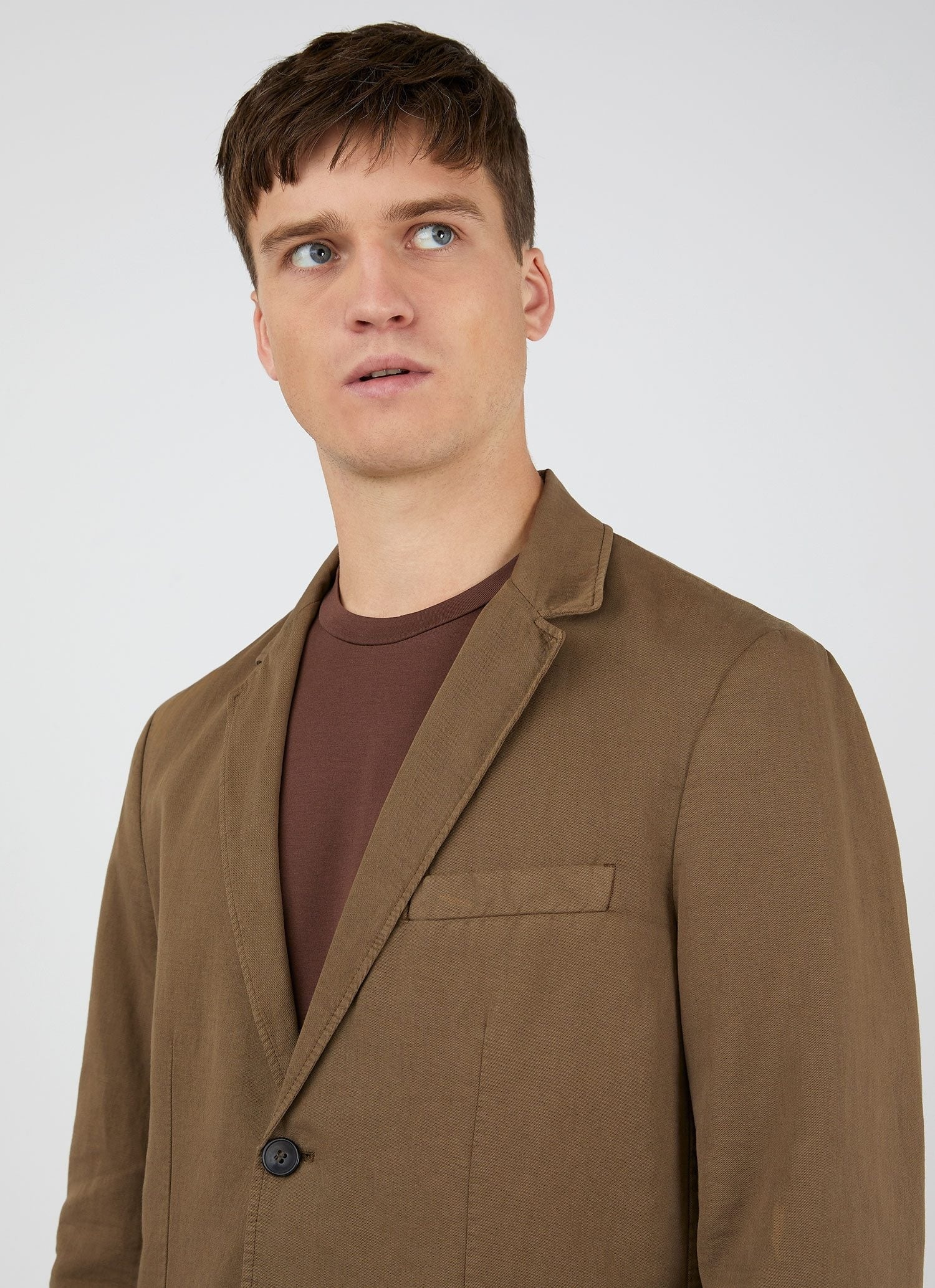 Cotton Linen Unstructured Blazer - 5