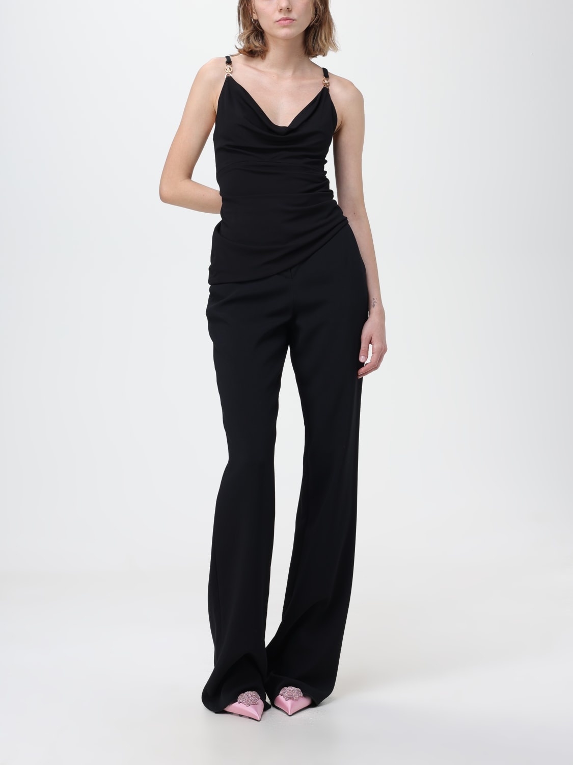 Versace top in stretch viscose - 2