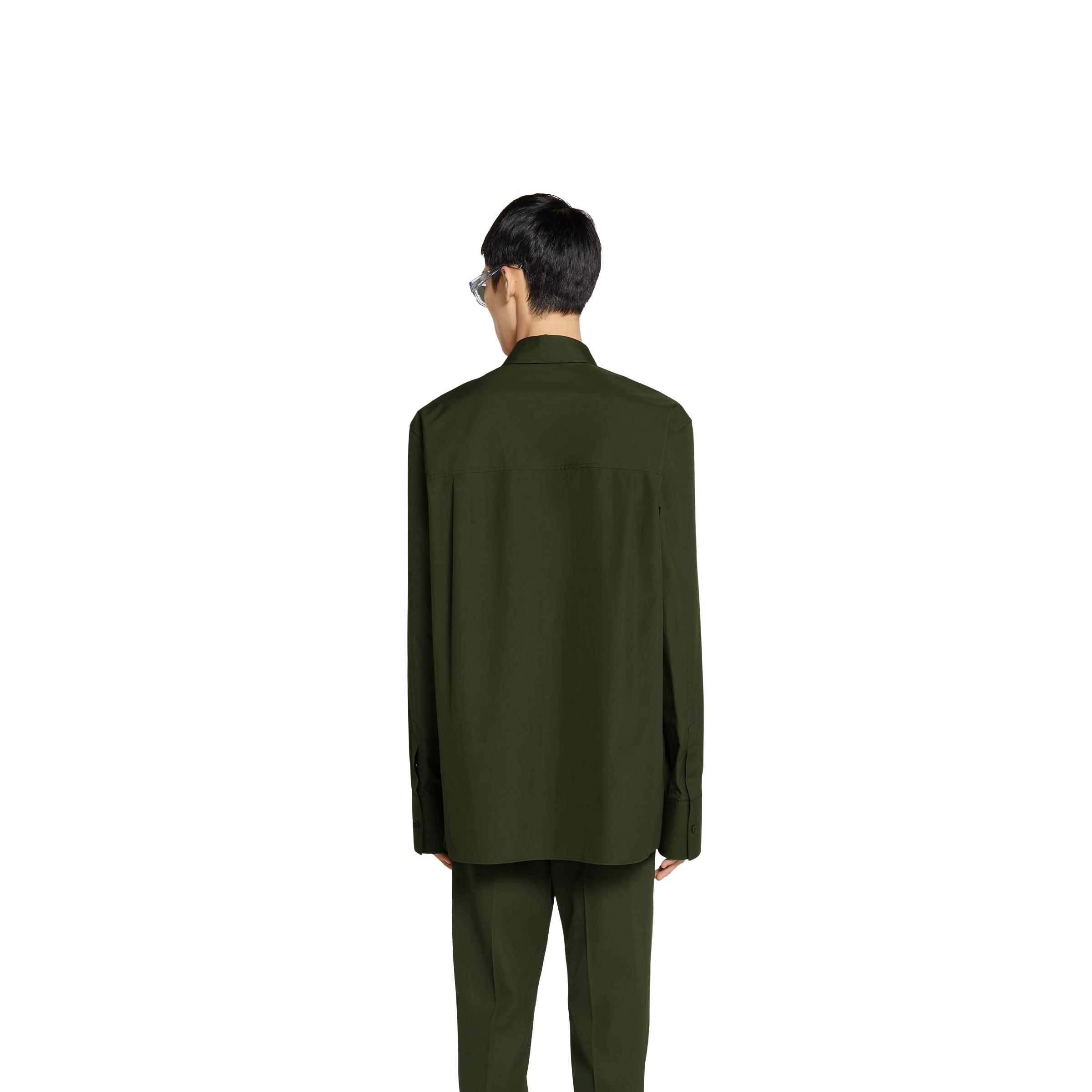 Cotton poplin shirt - 4