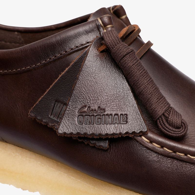 Wallabee Dark Brown Leather 8