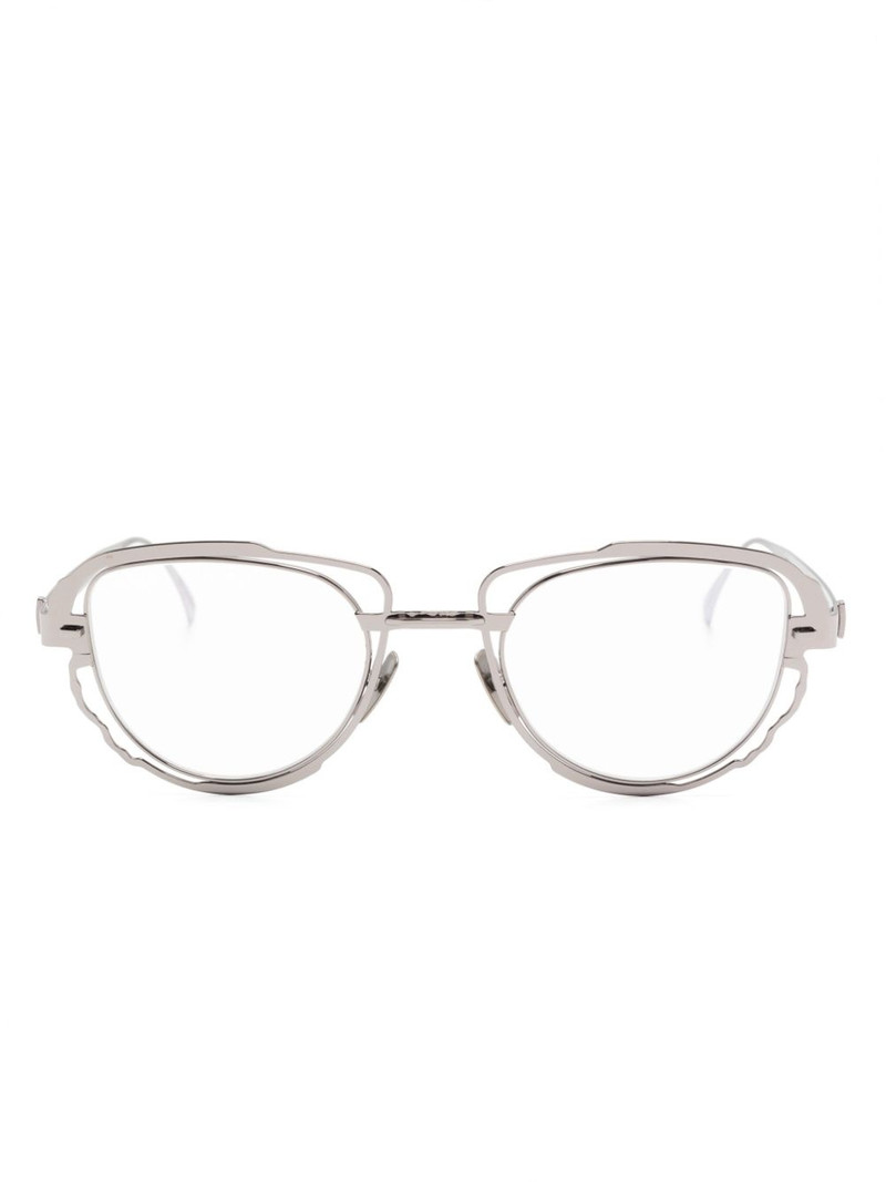 H02 geometric-frame glasses 1