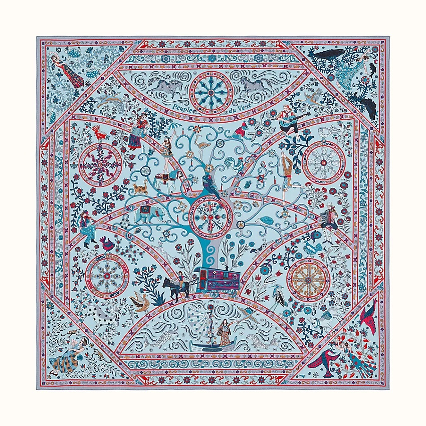 Peuple du Vent shawl 140 - 1