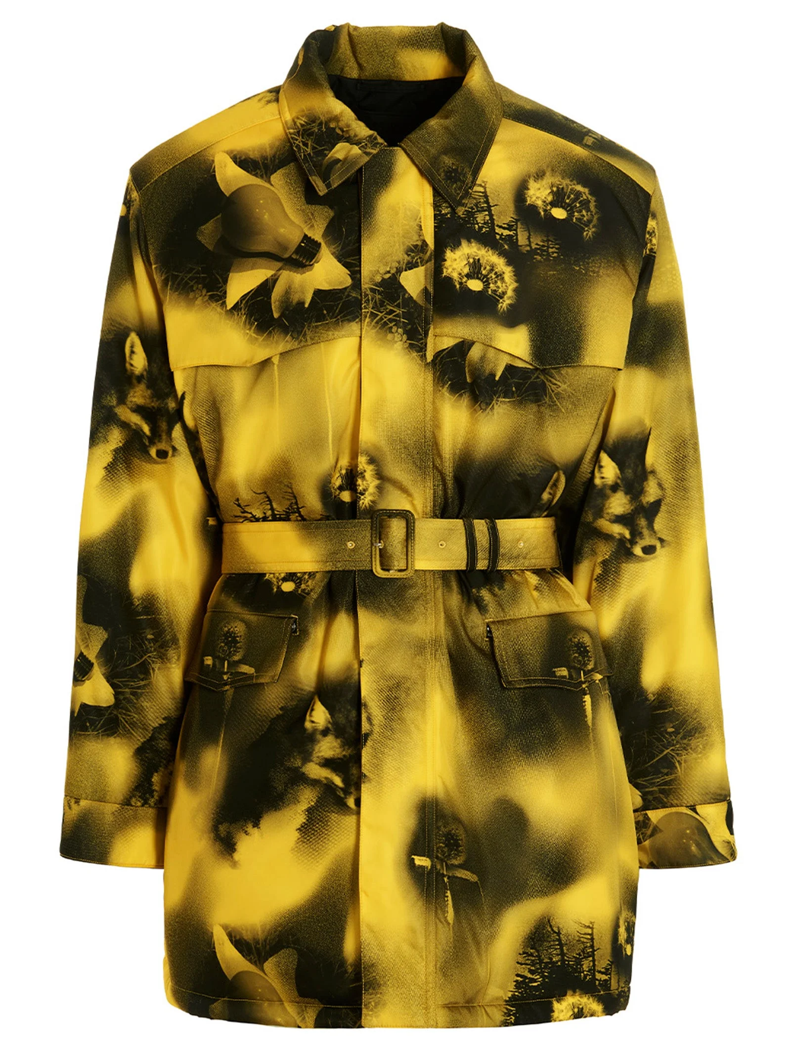 Prada Men Re-Nylon Printed Parka - 1