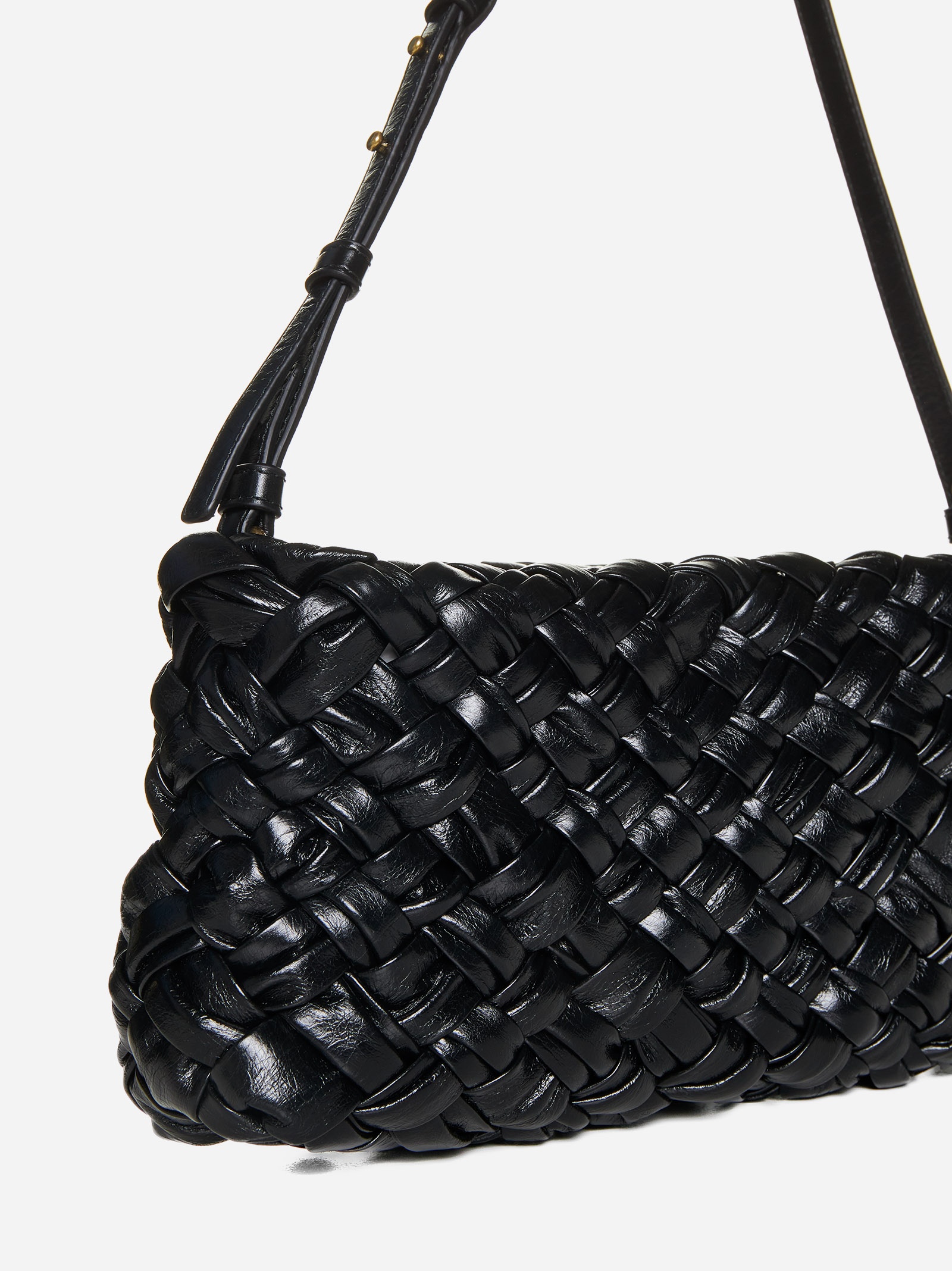 Bottega Veneta Kalimero Cha-Cha Intreccio leather bag