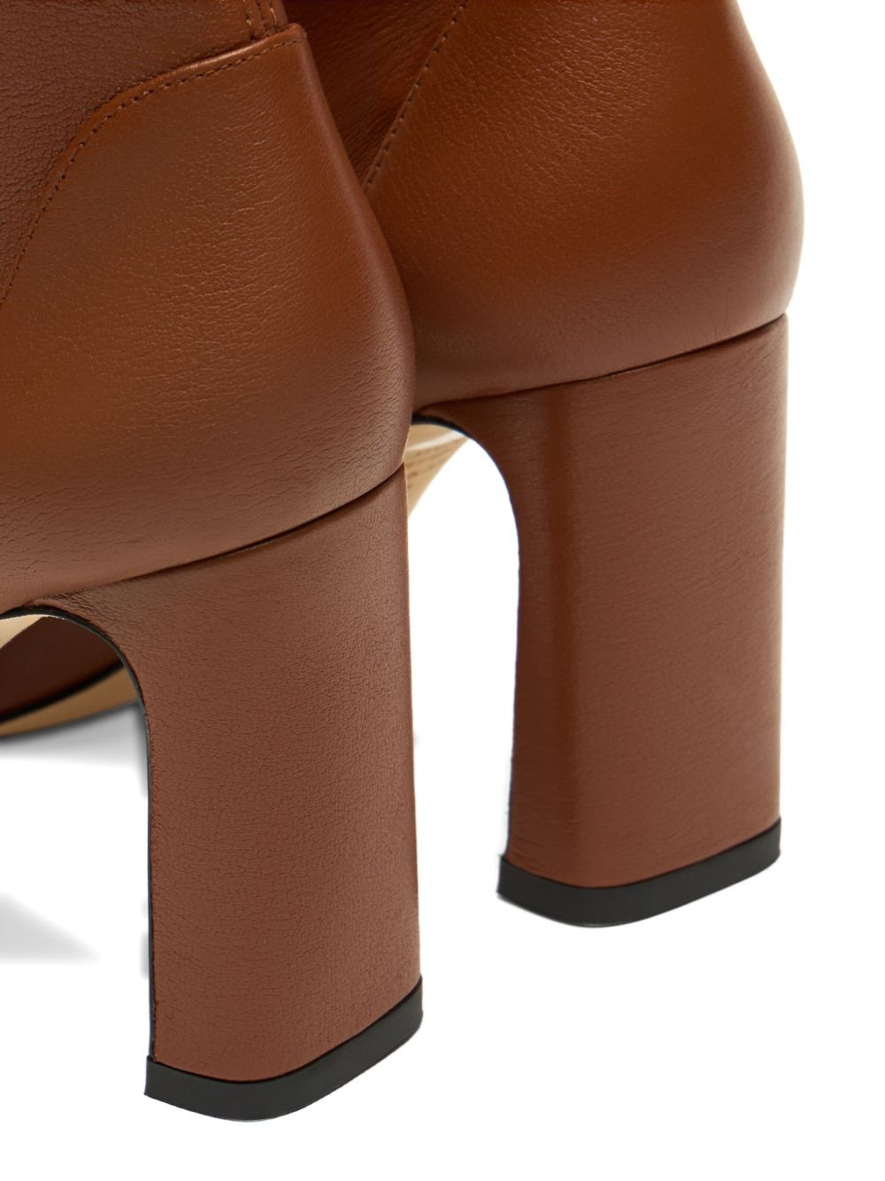 85mm Babette leather ankle boots - 3
