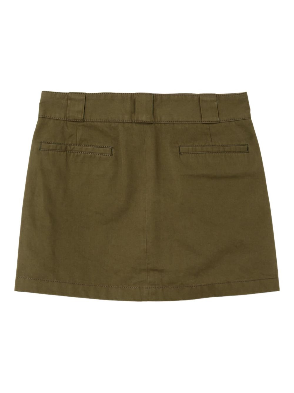 pockets cotton mini skirt - 4