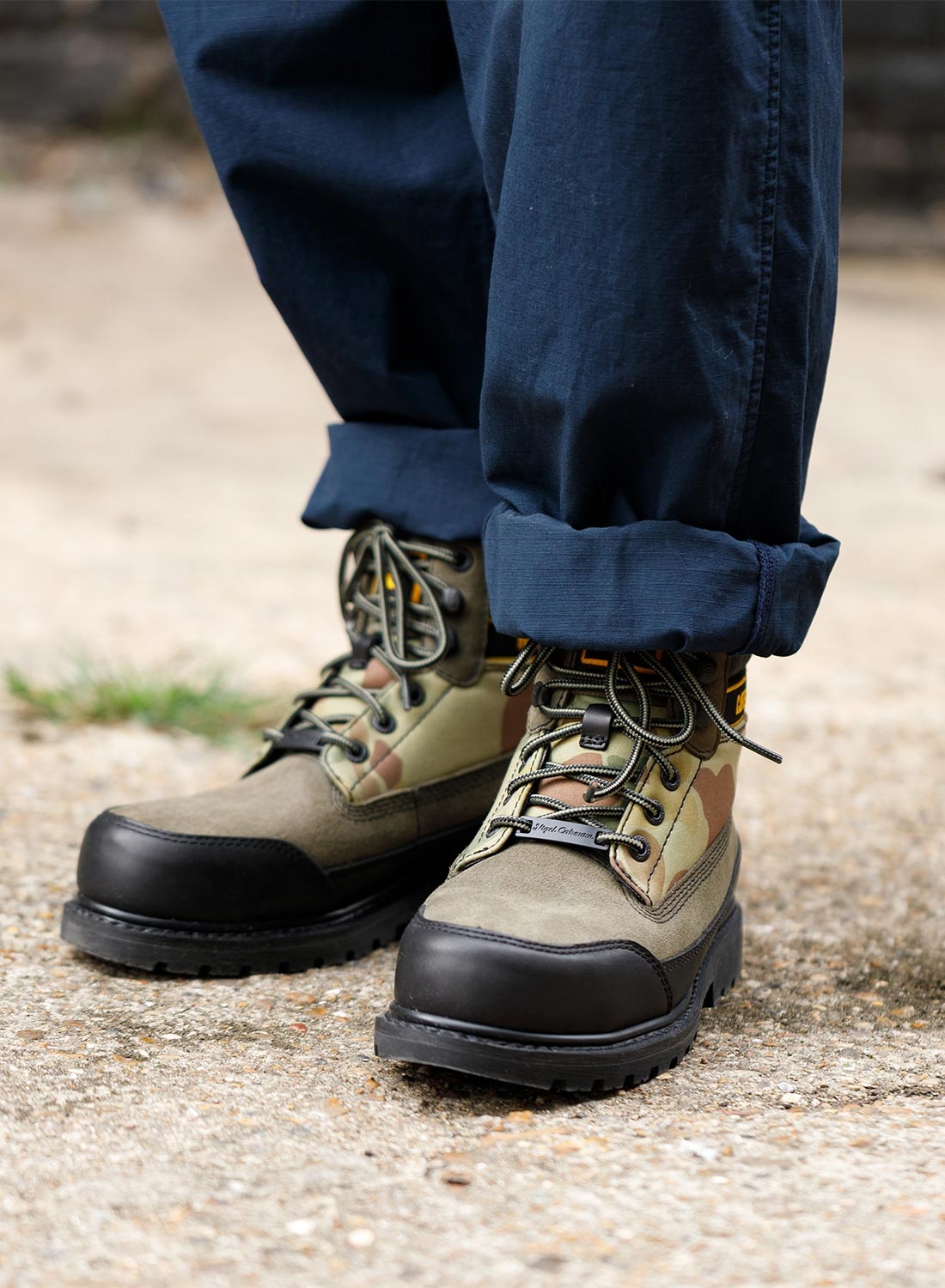 Cat Footwear x Nigel Cabourn Utah Leather Black - 3