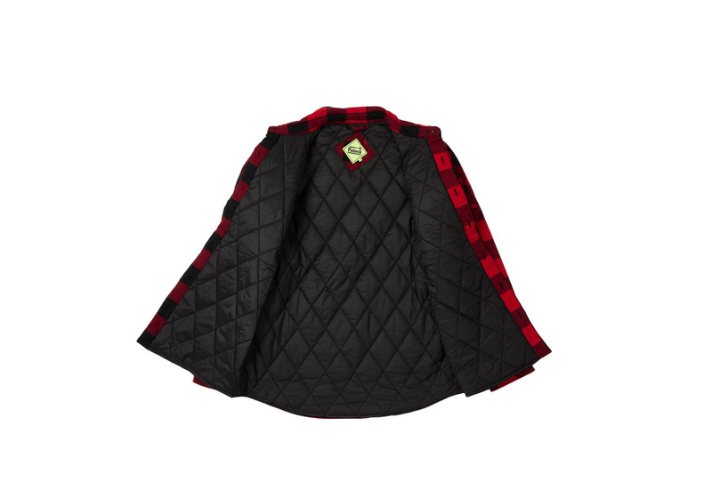 PALACE PALACE HARDWARE INSULATED SHIRT RED outlook