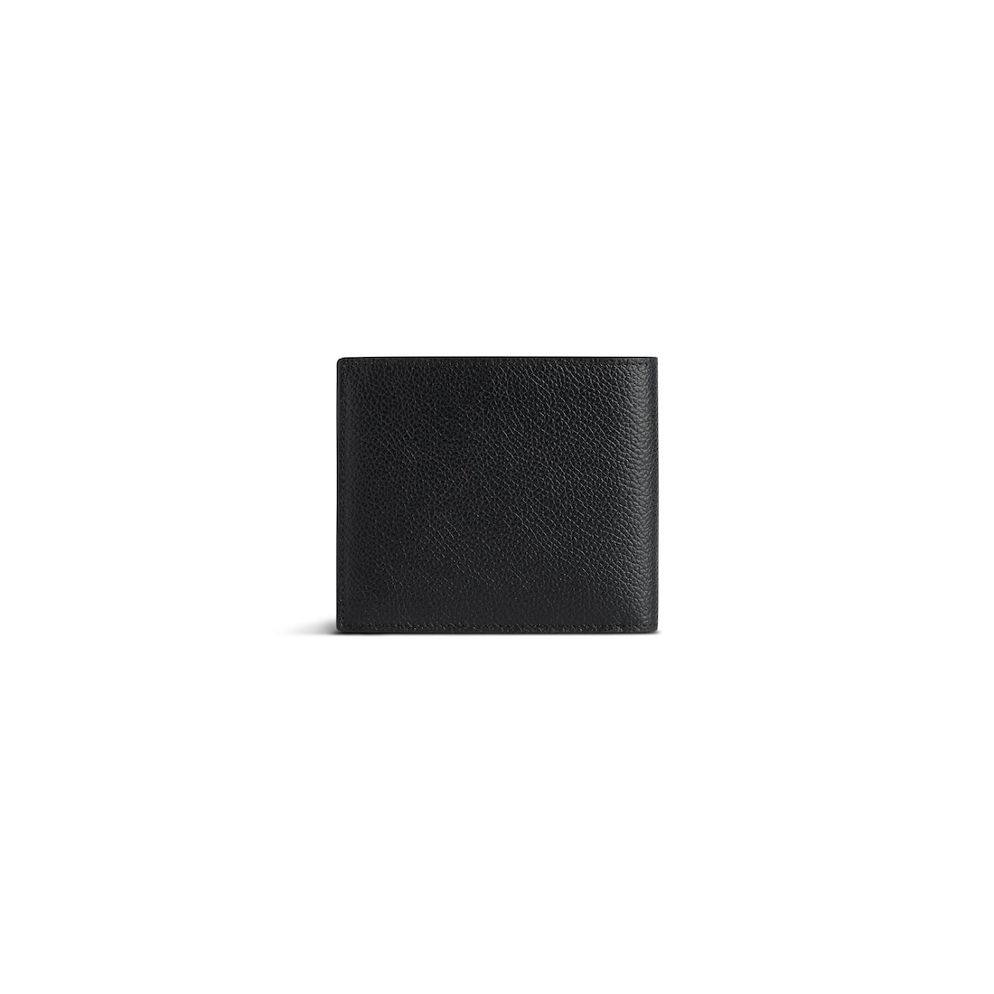 Men's Cash Square Folded Wallet in Black - 2
