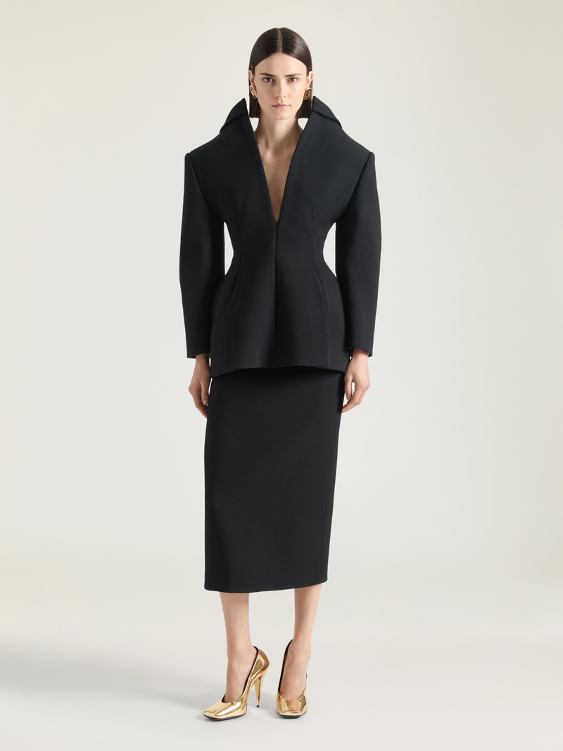 Givenchy BACK-TO-FRONT JACKET IN WOOL outlook