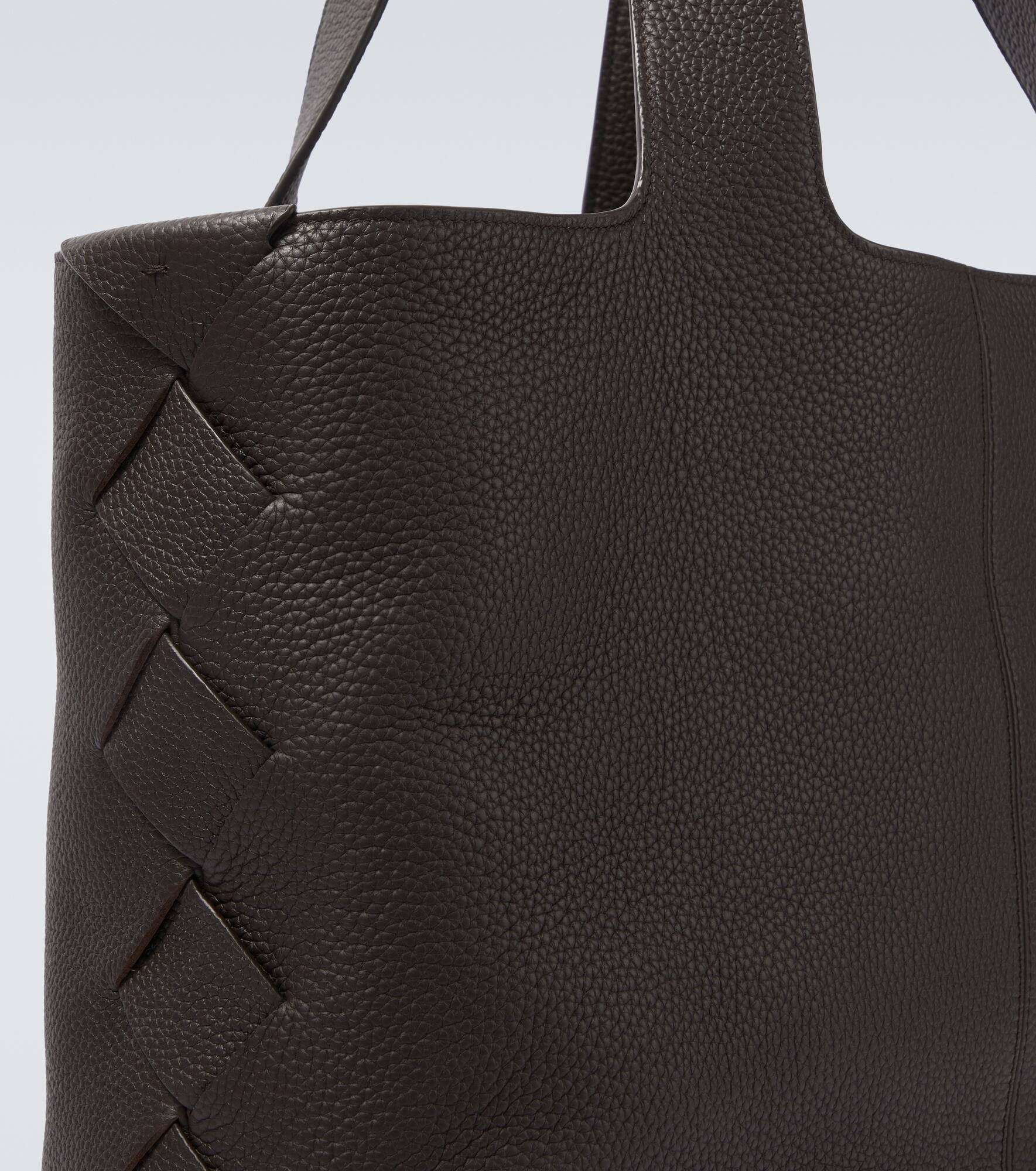 Diago Intreccio Large leather tote bag - 6