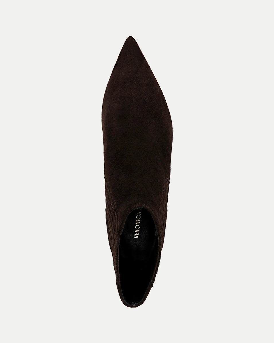 LISA SUEDE MID-HEEL BOOTIE - 3