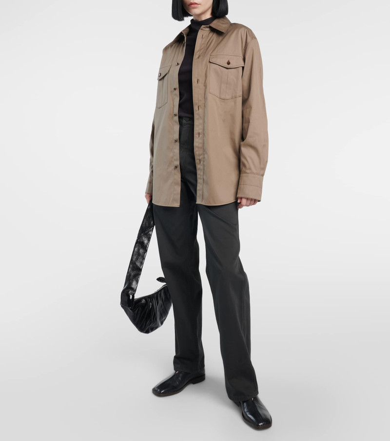 Lemaire Western cotton twill shirt outlook