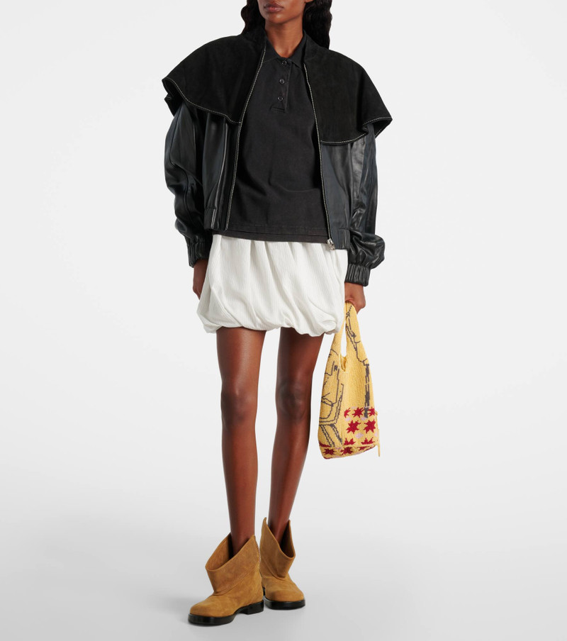 JW Anderson Suede ankle boots outlook