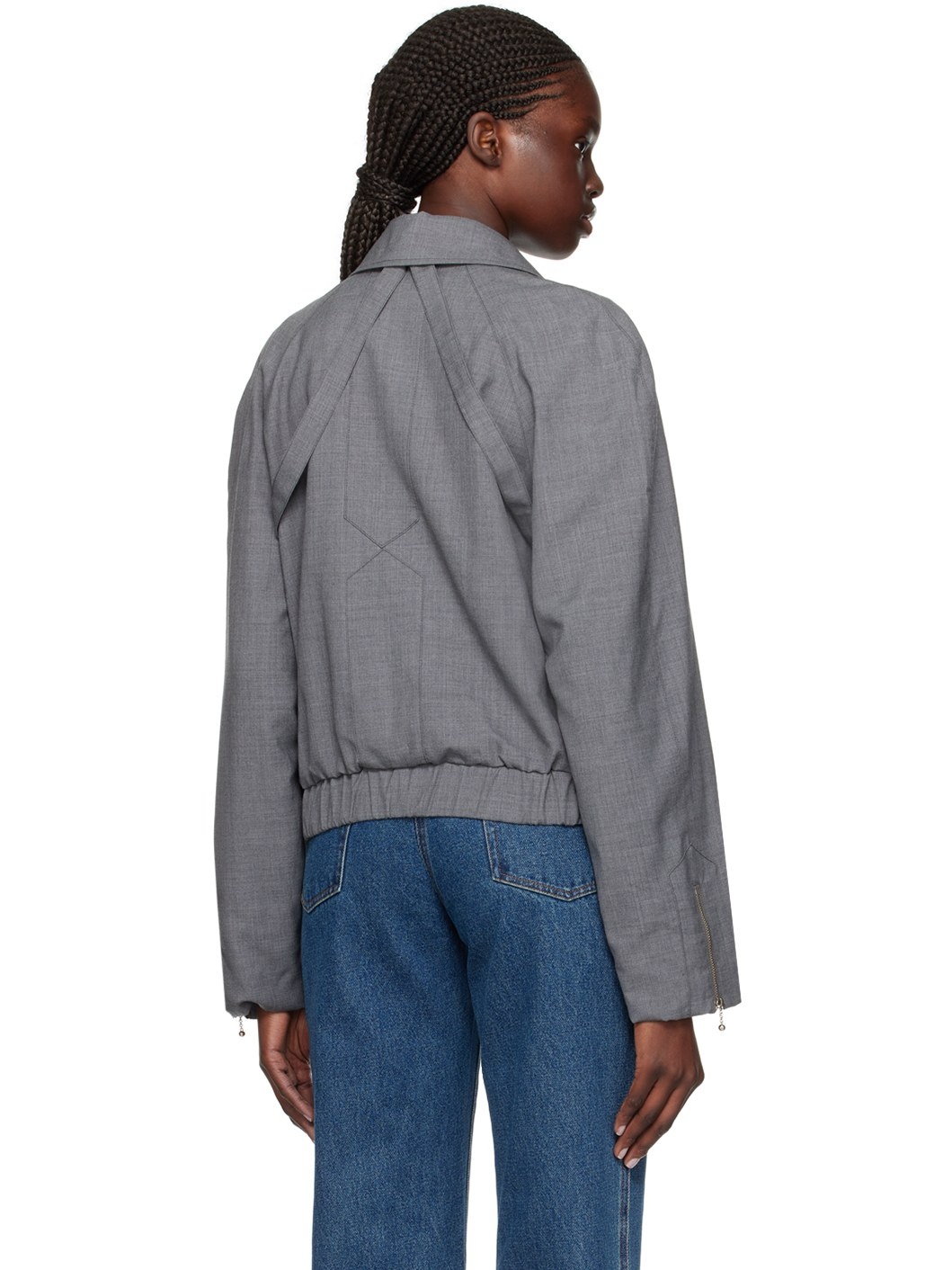 【関税込み】Paris Georgia グレー Dex ジャケット Paris Georgia Gray Dex Jacket | REVERSIBLE